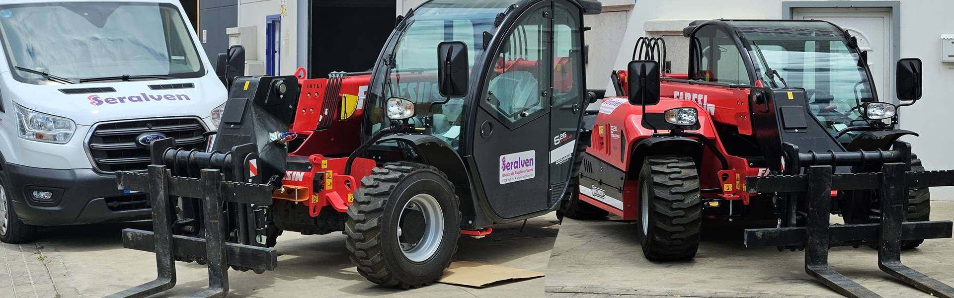 venta y alquiler de maquinaria seralven